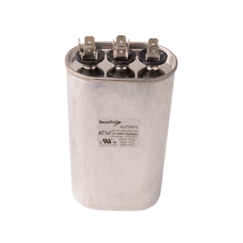 DiversiTech 4JJ7540 Dual Oval Run Capacitor 40+7.5MFD 440V