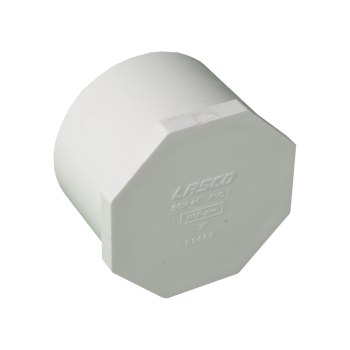 DiversiTech 5-449030 PVC Plug (Slip) 3"