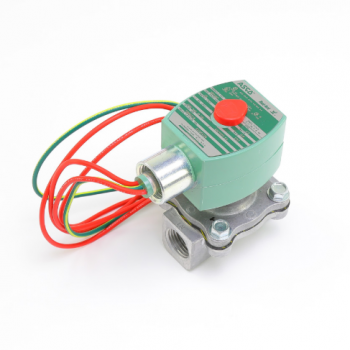 Asco 8215G20-24VDC Aluminum Body 2-Way Solenoid Valve 1/2" Normally Closed 0-50psi 24VDC