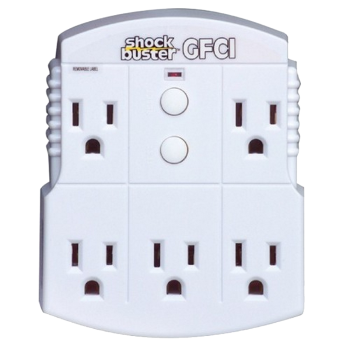 DiversiTech 89009 5 Outlet GFCI Shock Buster