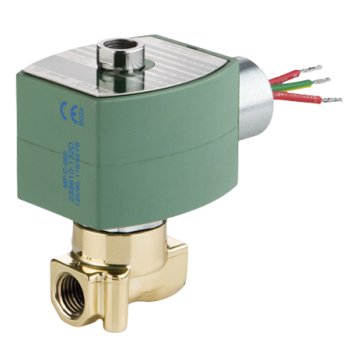 Asco 8314H120 Low Power Solenoid Valve 1/4" 3Way