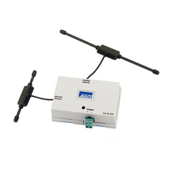 BAPI BA/RPT49-EA-EZ Wireless Temperature and/or Humidity Transmitter Repeater 418 MHz to 900 Mhz with Extendable Di-Pole Antenna