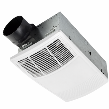 BROAN-NuTone BHFLED80 Heater/Fan/Light LED Lighting 80 CFM 1,300 Watt 1.2 Sones 120V