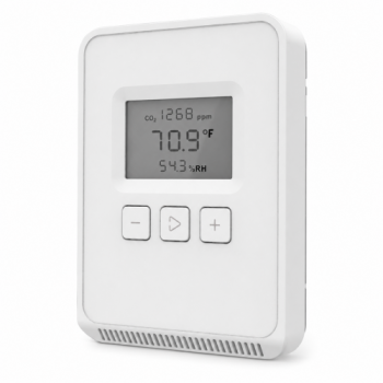 Veris CW2LAXC Wall Mount CO2 and Temperature Sensor 1K RTD