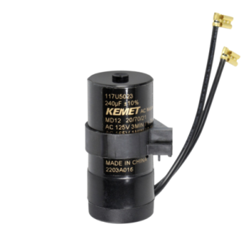 Danfoss 117U5023 Motor Start Capacitor for HST Applications 125V for Series SC Compressors