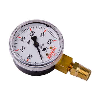 DiversiTech GAU207 PkG Gauge Low Pressure 600psi