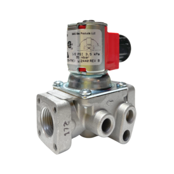 Baso H91JV-1C REVB Automatic Gas Valve 12VDC 1/2" NPT 0.5 psi