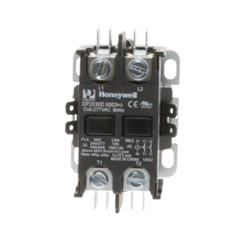 Honeywell DP2030D5002 2Pole 30A/277V Contactor