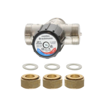Honeywell AM101C1070-US-1LF Mixing Valve 3/4" Union Sweat 70-120F