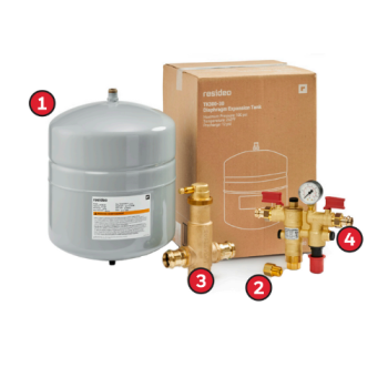 Resideo TK60PV125SFMNC Combo Trim Kit with Supervent