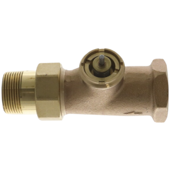 Honeywell V110D1024 Radiator Valve 1-1/4" Straight Body for T104 Series Sensor