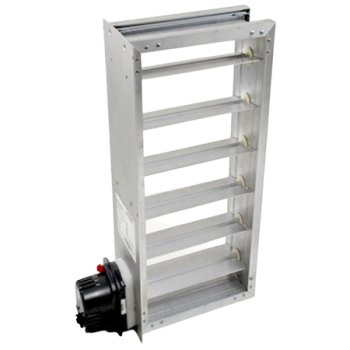 Honeywell ZD10X20TZ Parallel Blade Damper 2-Position Spring Return 24V (10" Length x 20" Height)