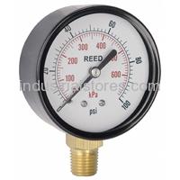 Reed LVBNA-30 Pressure Gauge 30" Hg 30 Psi 2.5"