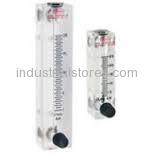 Dwyer VFA-34-BV Flow Meter, 2 Scale, 20- 200 CC/Min Water, Brass Valve