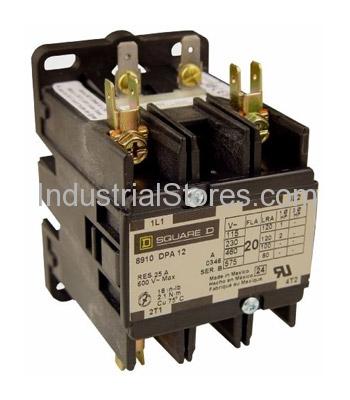 Square D 8910DPA23V02 Contactor 120V