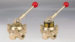 Barksdale Products 9022-MC-A Manual Valve 3/8" Interflow
