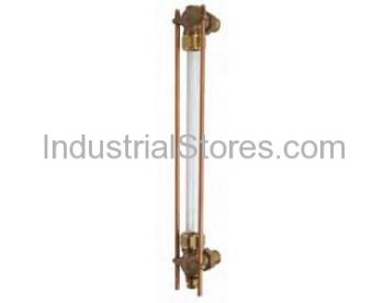 Conbraco 20-704-00 Water Gauge Simple Expansion Tank 1/2" [5/8" x 12" Glass O.D. X Length] with Standard Glass and Rod