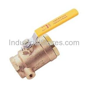 Conbraco 50-GB5-A1 Full Port Gas Ball Valve 1" Lever Handle with 1/4" Tapping