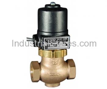 Magnatrol MS18A43 Solenoid Valves [3/4" Normally Closed 120V 0/110psi W/Mounting Stand]