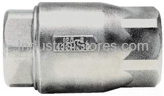 Conbraco 62-102-01 Stainless Steel Ball-Cone Check Valve 3/8" 0.5 Cracking Pressure 400psig WOG Cold Non-Shock 125psig Saturated Steam