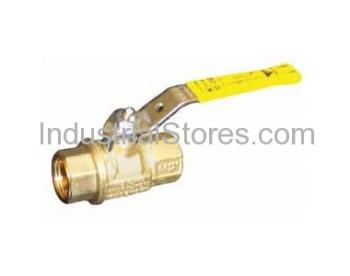 Conbraco 70-104-27 Bronze Ball Valve 3/4" Stainless Steel Latch-Lock Lever & Nut