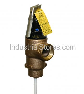 Conbraco 18C-531-4-125 Temperature and Pressure Relief Valve 1-1/4" Male 125psi 4" Element 3.070M BTU
