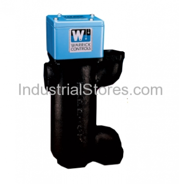 Warrick 3C2A13 Short External Mount Side Chamber 2-Probes Cast Iron Body 13" Long