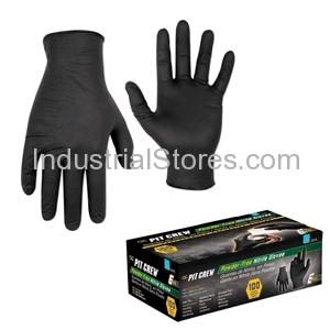 CLC Work Gear 50864 CLC Black Nitrile Disposable Glove - Box Of 100 - Large (2337L)