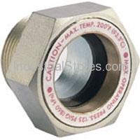 Dwyer SFI-550-1-1/2 Sight Window 1-1/2 Npt Plated Steel