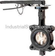 Dwyer BFV225LTB341HL0 Butterfly Valve 2 1/2 Liner PTFE Lug Pattern