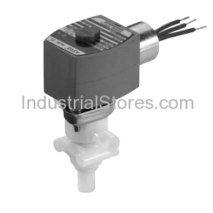 Asco 8360G78 Plastic Body Solenoid Valve 8360G78 Normally Closed 3-Way 0-40psi