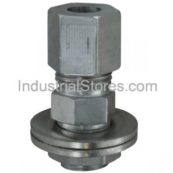 Love Controls A-307-SS Pressure Fitting 1/4 Metal Tubing Connection Stainless Steel
