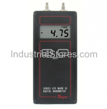 Dwyer 475-1-FM Handheld Digital Manometer 0-19.99" W.C.