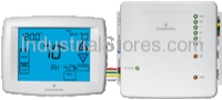 White-Rodgers 1F98EZ-1421 Universal Easy Install 4-Wire Thermostat Communicating System with Humidification 12" Display