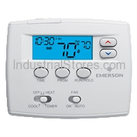 White-Rodgers 1F82-0261 Heat Pump Programmable Digital Thermostat 2" Display