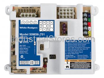 White-Rodgers 50M56U-751 Integrated Furnace Control for Carrier Single Stage HSI Controls with 120V Ignitors