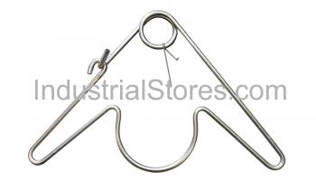 Detroit Radiant TP-19B Wire Hanger with Spring 4"