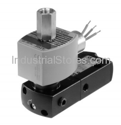 Asco 8553G418MO Pilot Operated High Flow Direct Mount RedHat II Spool Valve 1/2" 4-Way 30-145psi Manual