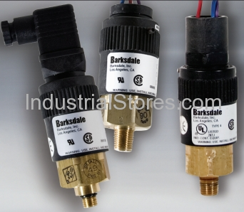 Barksdale Products 96221-BB1 Pressure Switch 1-30 PSI Free Leads