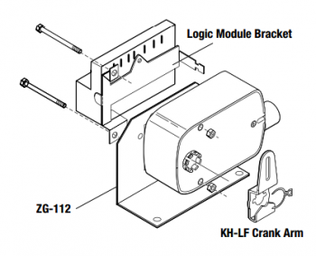 Belimo ZG-ECON1 Crank arm with Retrofit Bracket