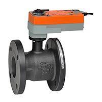 Belimo B6250S-110AFRX-UP 2 1/2" Flanged 2-Way Stainless Steel with 24V Actuator