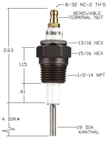 Auburn FRS-2-24 Auburn flame rod