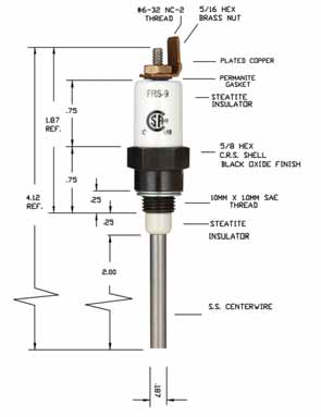 Auburn FRS-9 Ignitor Flame Rod