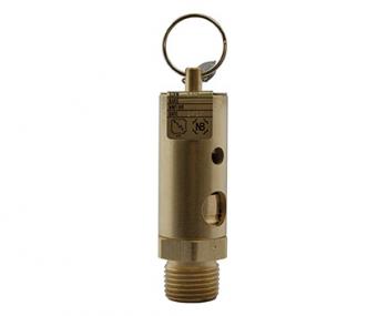 Conbraco 15-117-B125 Air Relief Valve 1/2" Plain Brass Finish 125psi Maximum Temperature 325F