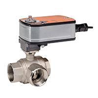 Belimo B320BLF24-3 3/4" 3-Way 24V Spring Return Floating 24Cv