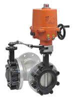 Belimo F7200HDSY4-24 8" 3-Way Diverting Butterfly Valve 3136Cv 24V