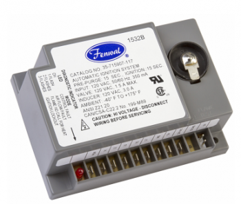 Fenwal 35-715510-505 Microprocessor-Based Direct Spark Ignition Control Module with Inducer Blower Relay