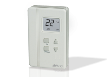 Peco SDP155-008 Digital Display Temperature Adjustible Zone Sensor