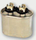 Mars 12004 Single Oval Run Capacitor 4 MFD 370V