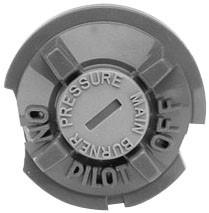 Robertshaw 10-381 Gas Cock Dial (Case of 100)
